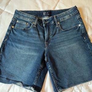 GAP Women's Classic Blue Shorts 2/26